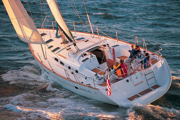 Beneteau 473 Sistership sailing......