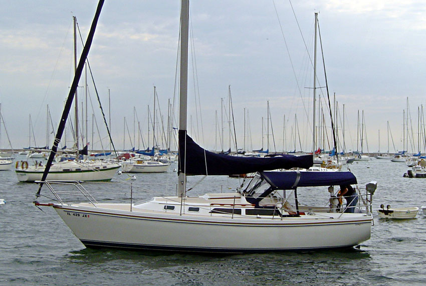 Catallina 30 1988 Tall Rig under motor