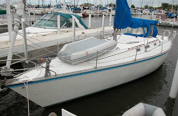 Hunter 40 sailboat